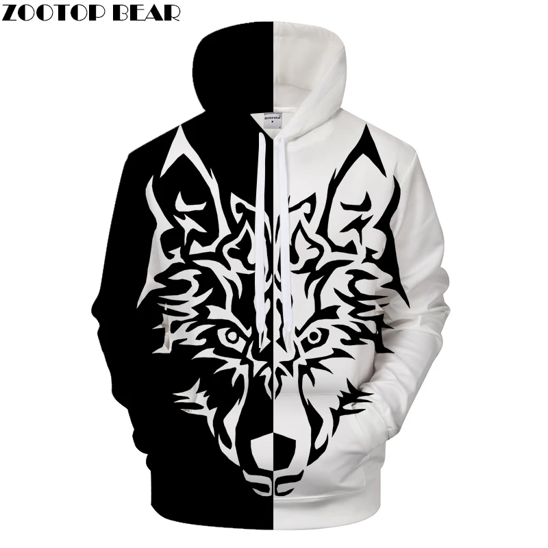 Yin Yang Wolf Men Women Printed Hoodies Double Wolf Sweatshirt Brand Pullover 3D Hoodie Tracksuits Animal Harajuku Drop Ship
Yin Yang Wolf Men Women Printed Hoodies Double Wolf Sweatshirt Brand Pullover 3D Hoodie Tracksuits Animal Harajuku Drop Ship