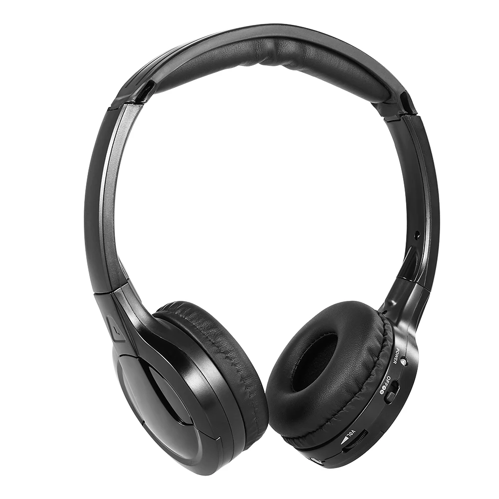 High quality IR Infrared earphones Wireless Car Headphones Stereo Headset Dual Channel Wired Earphone for In-car DVD Player
High quality IR Infrared earphones Wireless Car Headphones Stereo Headset Dual Channel Wired Earphone for In-car DVD Player