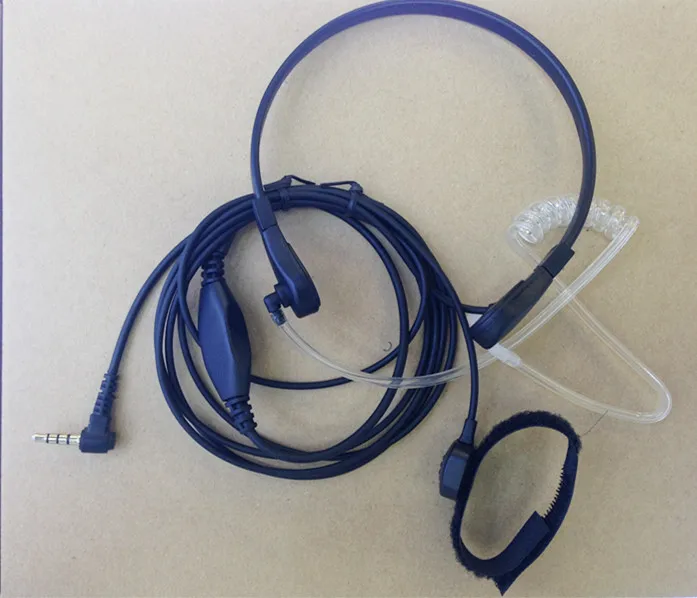 Air Tube Throat Control mic headphone with Finger PTT 3.5mm for YAESU VX2R/3R,VX231,VX410,VX351 etc. walkie talkie
Air Tube Throat Control mic headphone with Finger PTT 3.5mm for YAESU VX2R/3R,VX231,VX410,VX351 etc. walkie talkie