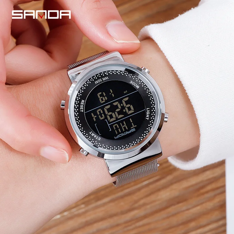 Luxury Rose Gold Women Men Digital Watches Fashion Stainless Steel LED Electronic Wristwatch Waterproof Sports Clock reloj mujer
Luxury Rose Gold Women Men Digital Watches Fashion Stainless Steel LED Electronic Wristwatch Waterproof Sports Clock reloj mujer