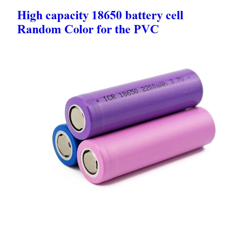 Cheap price 18650 Rechargeable Battery 3.7V Li-ion 2200mAh flat top flashlight lithium Battery(1pc) | Электроника