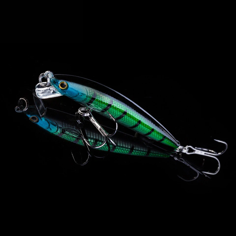 1PCS 7cm 5g Laser Wobblers Fishing Tackle 3D Eyes Floating Minnow Fishing Lure Crankbait with 8# hook
1PCS 7cm 5g Laser Wobblers Fishing Tackle 3D Eyes Floating Minnow Fishing Lure Crankbait with 8# hook