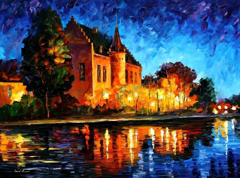 Palette Knife oil paintings Canvas Brussels castle Saventem Modern Art Landscapes High quality Hand painted abstract painting
Palette Knife oil paintings Canvas Brussels castle Saventem Modern Art Landscapes High quality Hand painted abstract painting