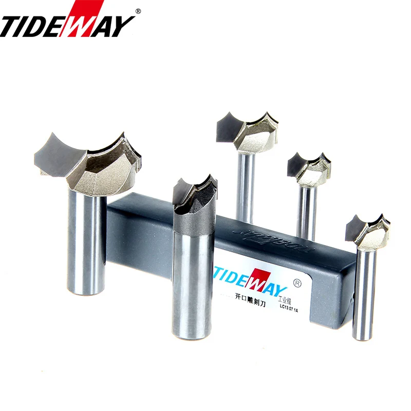 TideWay Professional Grade Woodworking Carving Tool Tungsten Carbide Router Bit for Wood 1/2 1/4 Shank Milling Cutter
TideWay Professional Grade Woodworking Carving Tool Tungsten Carbide Router Bit for Wood 1/2 1/4 Shank Milling Cutter