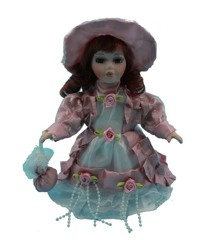 20cm flowers dress rural Field Village porcelain Leisur girl doll European ceramic doll home decoration Christmas gifts
20cm flowers dress rural Field Village porcelain Leisur girl doll European ceramic doll home decoration Christmas gifts