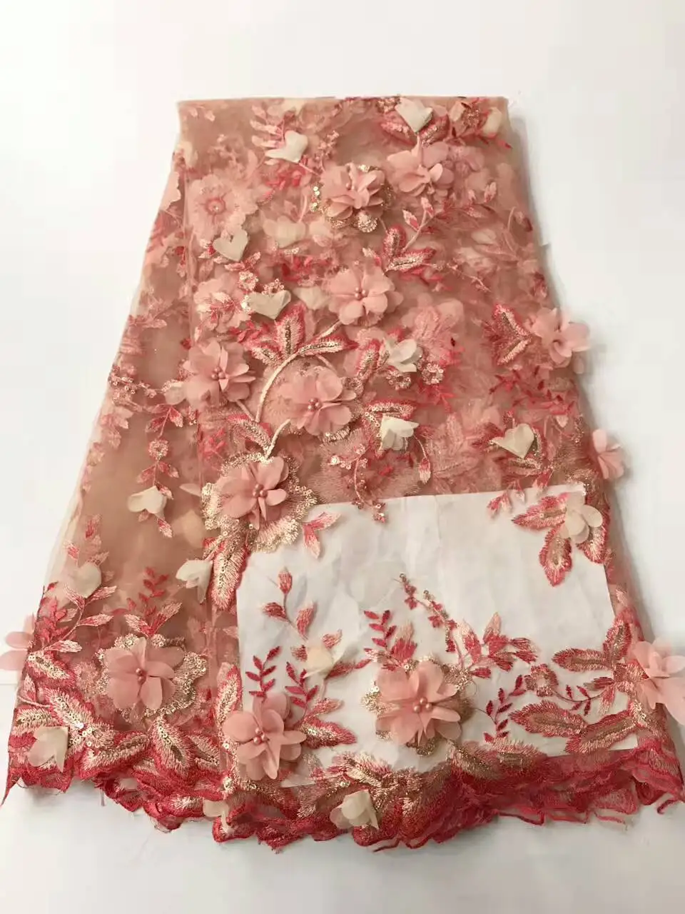 Latest french lace 2019 gold bridal beaded trim high quality french lace embroidery nigerian lace fabrics for wedding ALC-J1070
Latest french lace 2019 gold bridal beaded trim high quality french lace embroidery nigerian lace fabrics for wedding ALC-J1070
