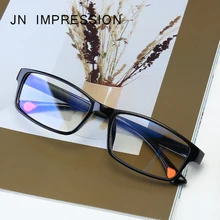 JN новые очки для чтения мужские женские с полной оправой по