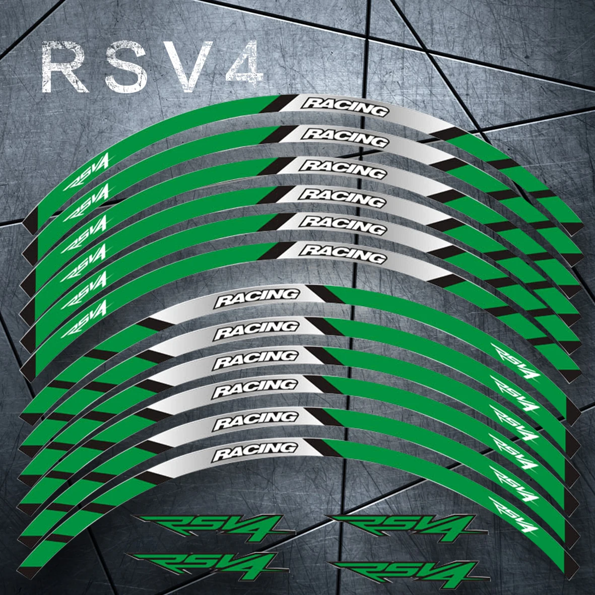 New 12 Pcs Fit Motorcycle Wheel Sticker stripe Reflective Decals Rim For Aprilia RSV4
New 12 Pcs Fit Motorcycle Wheel Sticker stripe Reflective Decals Rim For Aprilia RSV4