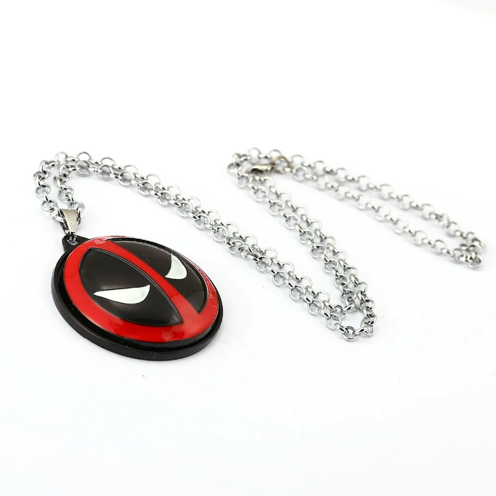 MS Jewelry Deadpool Choker Necklace Rotatable Pendant Men Women Gift Movie Anime Accessories
MS Jewelry Deadpool Choker Necklace Rotatable Pendant Men Women Gift Movie Anime Accessories