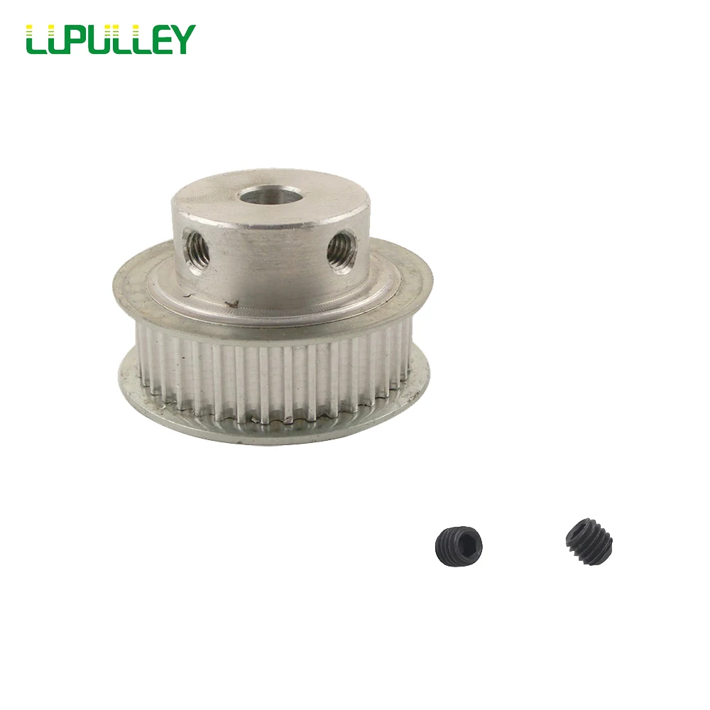 2PCS 3M 45T Timing Belt Pulley 6/6.35/7/8/10/12/14/15/16/17/19/20/22/25mm Bore 11mm Belt Width Aluminium Motor Wheel Pulley
2PCS 3M 45T Timing Belt Pulley 6/6.35/7/8/10/12/14/15/16/17/19/20/22/25mm Bore 11mm Belt Width Aluminium Motor Wheel Pulley