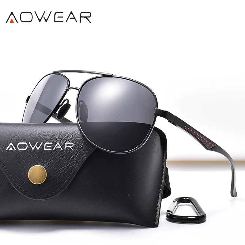 Солнцезащитные очки AOWEAR Мужские поляризационные, классические авиаторы, для вождения
Солнцезащитные очки AOWEAR Мужские поляризационные, классические авиаторы, для вождения