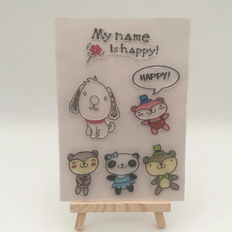 1sheet Happy animal transparent stencil for DIY Scrapbooking photo album decorative sheets
1sheet Happy animal transparent stencil for DIY Scrapbooking photo album decorative sheets