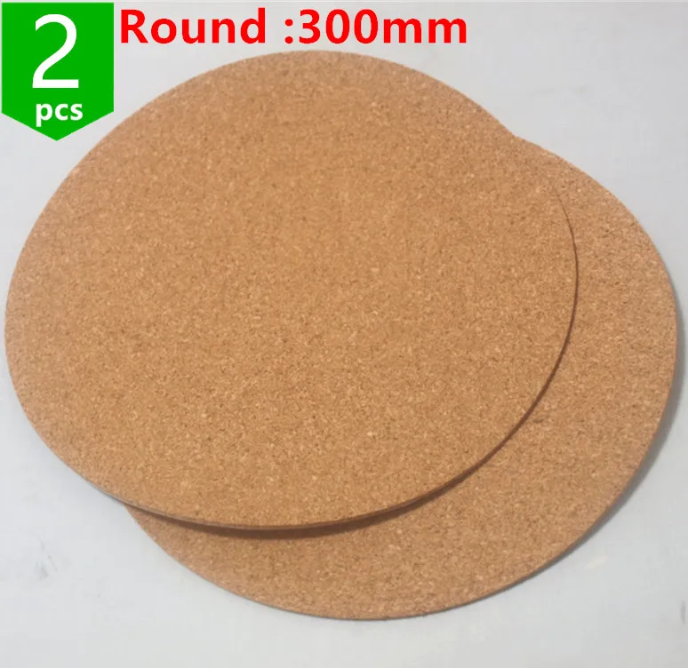 2pcs Kossel 3D Printer round 300mm Issulation Cork sheet For Heatbed Heat Bed Hot Plate Round 300mm For 3d Printer
2pcs Kossel 3D Printer round 300mm Issulation Cork sheet For Heatbed Heat Bed Hot Plate Round 300mm For 3d Printer