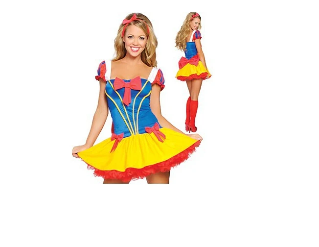 2015 Yellow Sexy Maid Dress Short Sleeve Lingerie Dress Cosplay Ruffles Dress For European US Female Halloween Roupas BI176
2015 Yellow Sexy Maid Dress Short Sleeve Lingerie Dress Cosplay Ruffles Dress For European US Female Halloween Roupas BI176