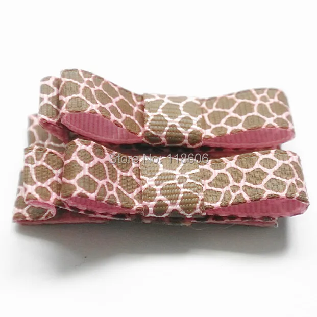200pcs/lot Giraffe Tuxedo Bows Animal Print Giraffe Clips Pink and Brown Free Shipping
200pcs/lot Giraffe Tuxedo Bows Animal Print Giraffe Clips Pink and Brown Free Shipping