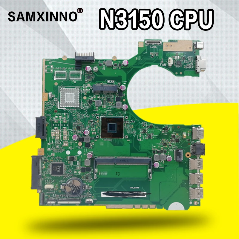 P452SA MB._N3150 CPU P452SA Laptop Motherboard For Asus P452S P452SJ P452SA Mainboard 90NX0080-R00020 100% Teste OK
P452SA MB._N3150 CPU P452SA Laptop Motherboard For Asus P452S P452SJ P452SA Mainboard 90NX0080-R00020 100% Teste OK