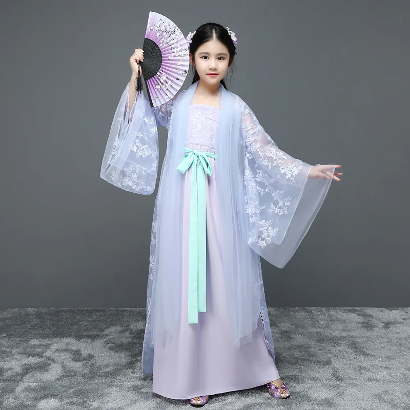 Chinese Folk Ancient Costume for Children Traditional Hanfu Qing Dynasty Guzheng Costume Kids Classical Performance Dance Dress
Chinese Folk Ancient Costume for Children Traditional Hanfu Qing Dynasty Guzheng Costume Kids Classical Performance Dance Dress