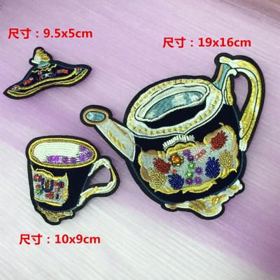 teaset rhinestone beaded patches sew on embroidery patch applique toppe patches for clothing parches para la ropa
teaset rhinestone beaded patches sew on embroidery patch applique toppe patches for clothing parches para la ropa