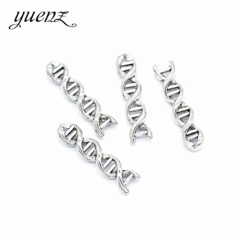 YuenZ 15pcs Antique silver color Metal Spiral Charms Retro DIY Fashion Handmade Pendant Charms for Jewerly Making 28*6mm J376
YuenZ 15pcs Antique silver color Metal Spiral Charms Retro DIY Fashion Handmade Pendant Charms for Jewerly Making 28*6mm J376