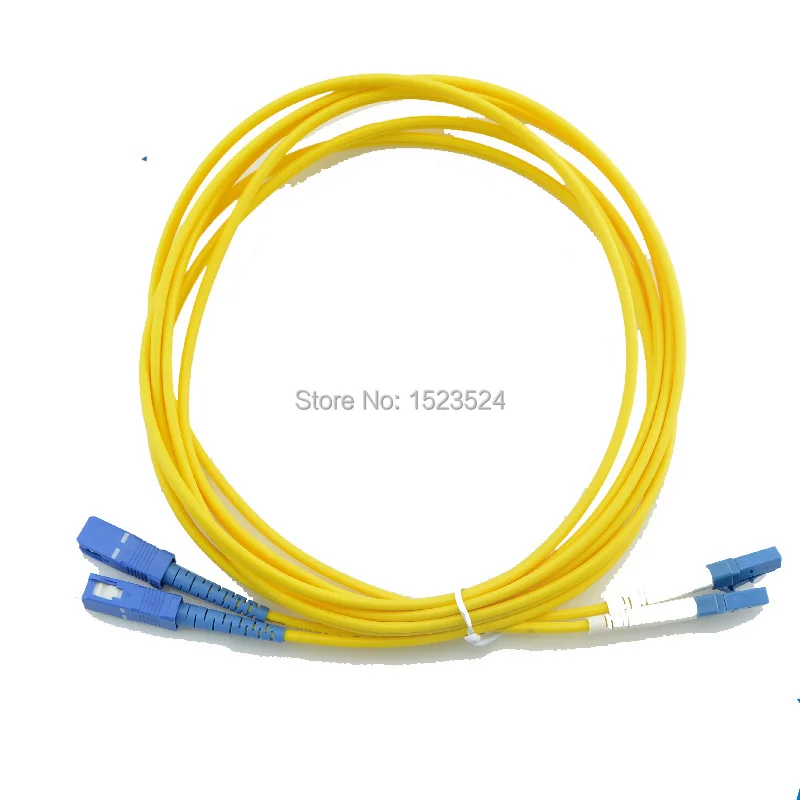 Бесплатная доставка 10 шт./лот LC-SC ПВХ 3 М 3,0 мм 9/125 LC/PC к SC/PC дуплексный волоконно-оптический патч-корд
Бесплатная доставка 10 шт./лот LC-SC ПВХ 3 М 3,0 мм 9/125 LC/PC к SC/PC дуплексный волоконно-оптический патч-корд