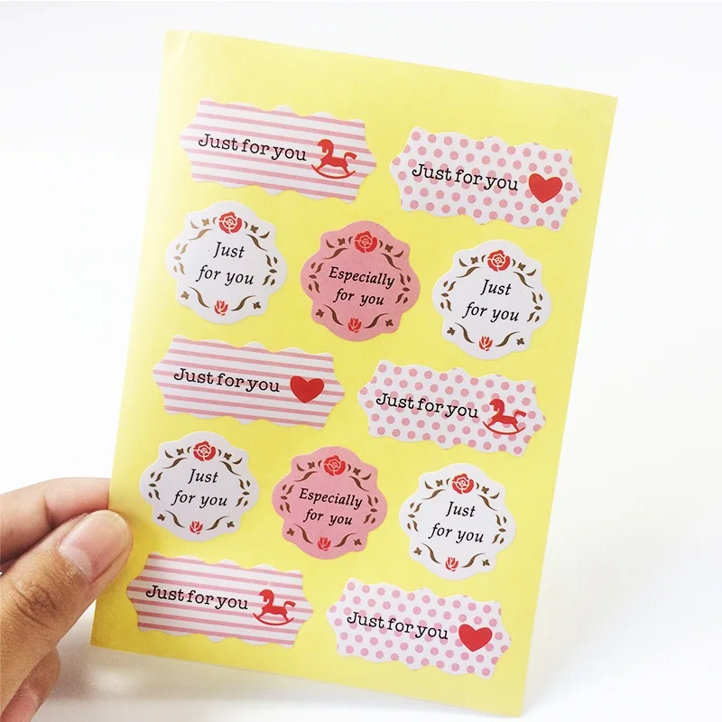 120 Pcs/lot Romic Pink Stripes wave point design Just for you Sealing Label Stickers FOR DIY Handmade Gifts Decoration
120 Pcs/lot Romic Pink Stripes wave point design Just for you Sealing Label Stickers FOR DIY Handmade Gifts Decoration