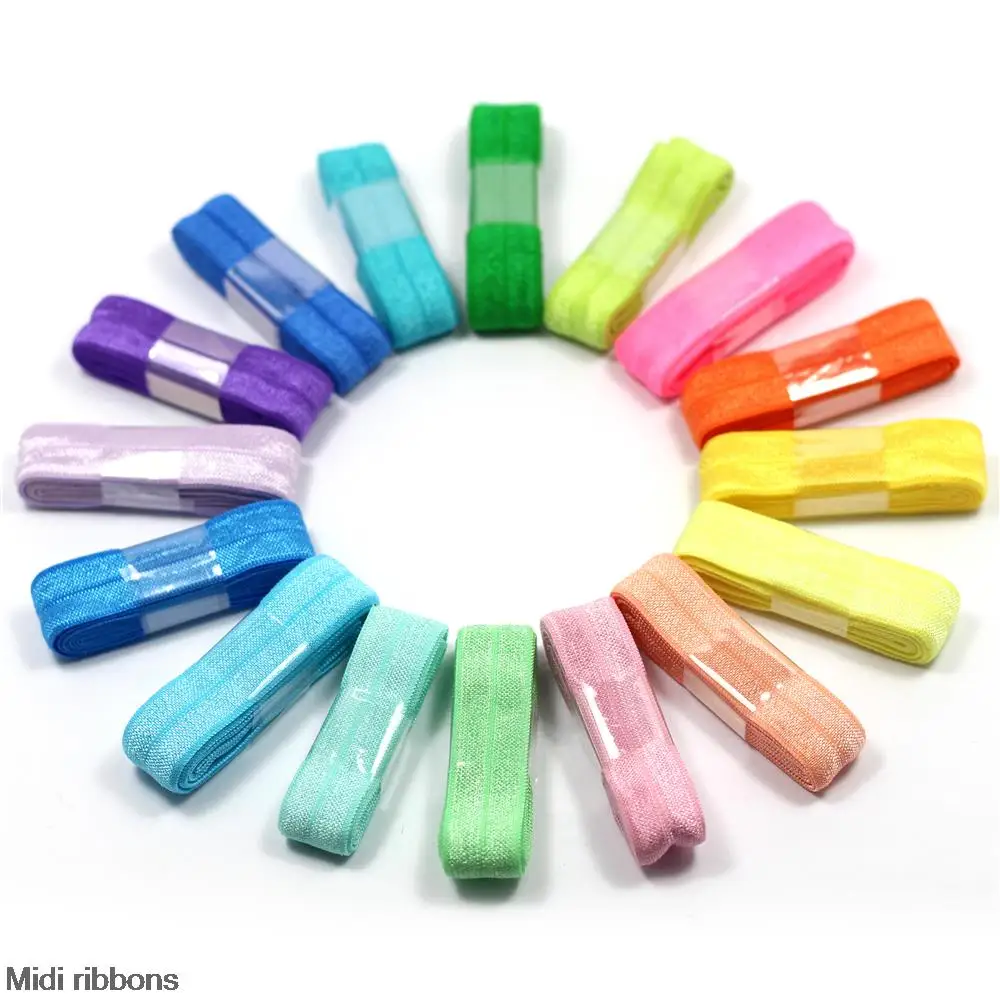 (16 yards/pack) 1 Yard Mixed Ribbon Set Solid foe Elastic Ribbon DIY Handmade Knot Hair Tie Love Gift Packing
(16 yards/pack) 1 Yard Mixed Ribbon Set Solid foe Elastic Ribbon DIY Handmade Knot Hair Tie Love Gift Packing