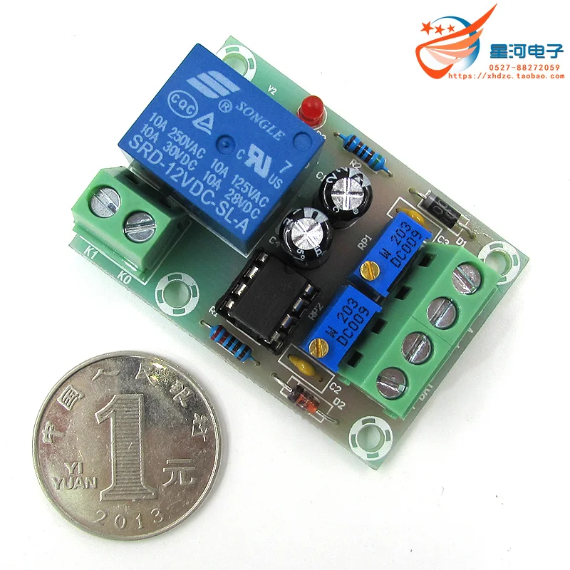 XH M601 контроль зарядки аккумулятора доска 12 V батарея полны энергии и торможение