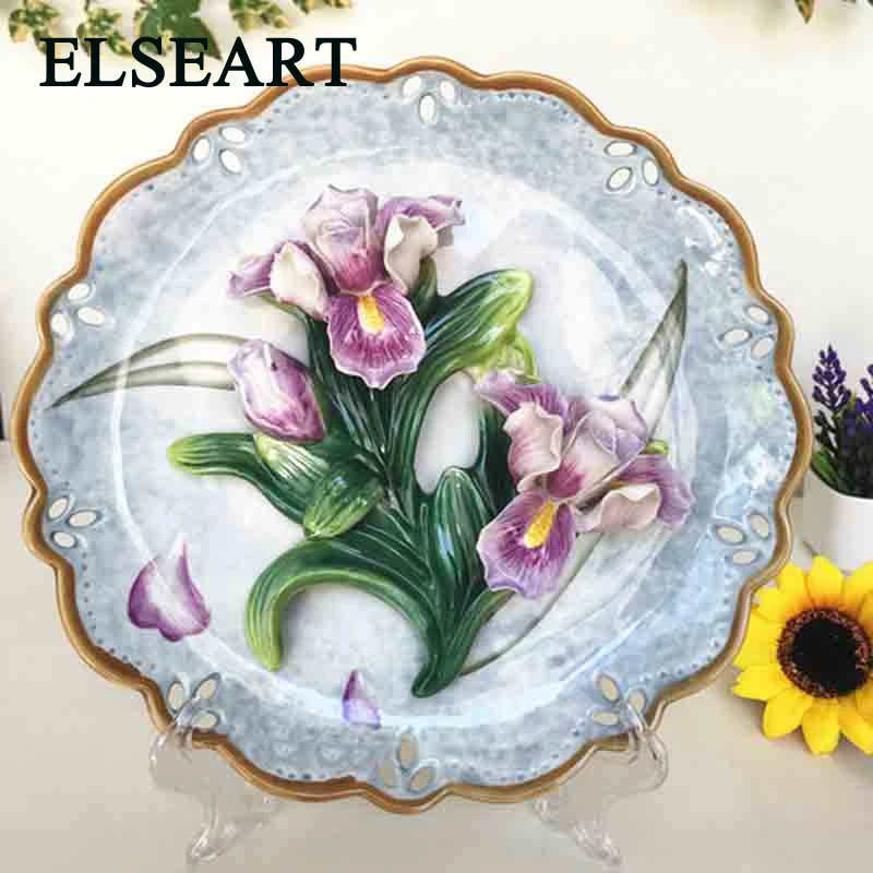 Ceramic purple flower plant decorative 3d dish porcelain ornament plate for home decoration
Ceramic purple flower plant decorative 3d dish porcelain ornament plate for home decoration
