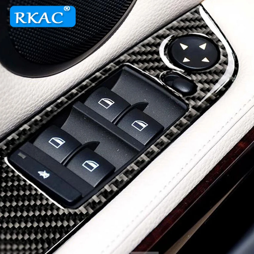 For BMW E90 Carbon Fiber Window Lifter Switch Buttons Decorative Frame Cover Trim Interior Molding Sticker 3 series 2005-2012
For BMW E90 Carbon Fiber Window Lifter Switch Buttons Decorative Frame Cover Trim Interior Molding Sticker 3 series 2005-2012