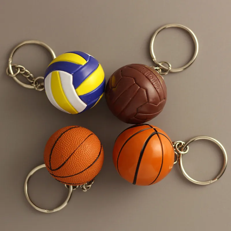 20pcs/lot New PVC Mini Basketball Keychains Plastic Volleyball Keyrings for Gifts
20pcs/lot New PVC Mini Basketball Keychains Plastic Volleyball Keyrings for Gifts
