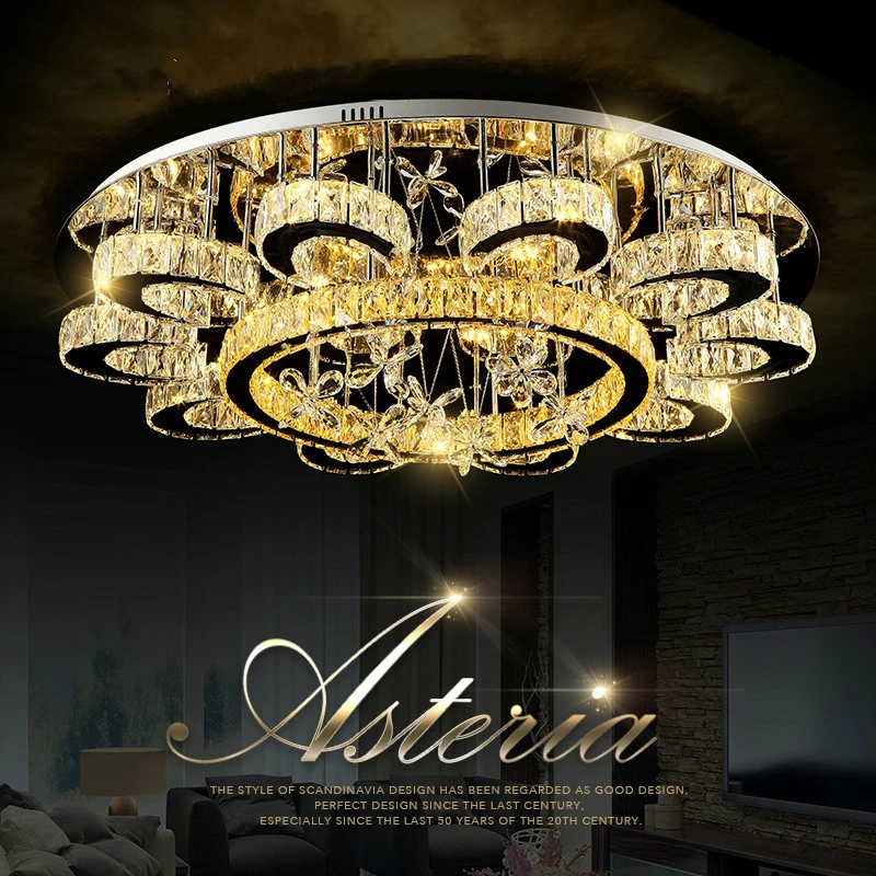 Modern LED Ceiling Lights K9 crystal luminaires illumination home fixtures living room Ceiling lamps bedroom Ceiling lighting
Modern LED Ceiling Lights K9 crystal luminaires illumination home fixtures living room Ceiling lamps bedroom Ceiling lighting