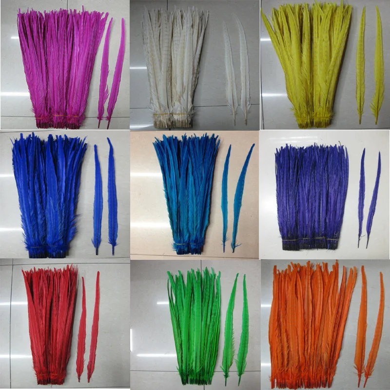 Wholesale 50 PCS/lot beautiful pheasant feather 16-18 inches / 40-45 cm in a variety of color can choose
Wholesale 50 PCS/lot beautiful pheasant feather 16-18 inches / 40-45 cm in a variety of color can choose