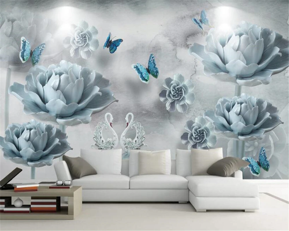 beibehang 2017 new fashion romantic elegant swan lake butterfly embossed flowers 3D background wall papel de parede 3d wallpaper
beibehang 2017 new fashion romantic elegant swan lake butterfly embossed flowers 3D background wall papel de parede 3d wallpaper