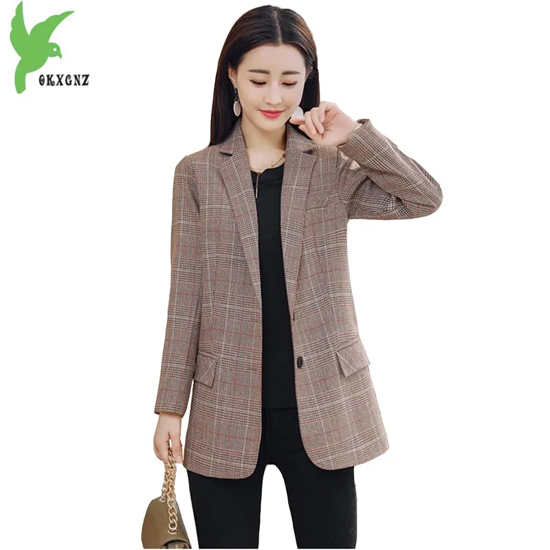 New houndstooth suit women blazers jackets spring plaid blaser feminino Plus size jacket tops femme tailleur ladies blazers 1707
New houndstooth suit women blazers jackets spring plaid blaser feminino Plus size jacket tops femme tailleur ladies blazers 1707