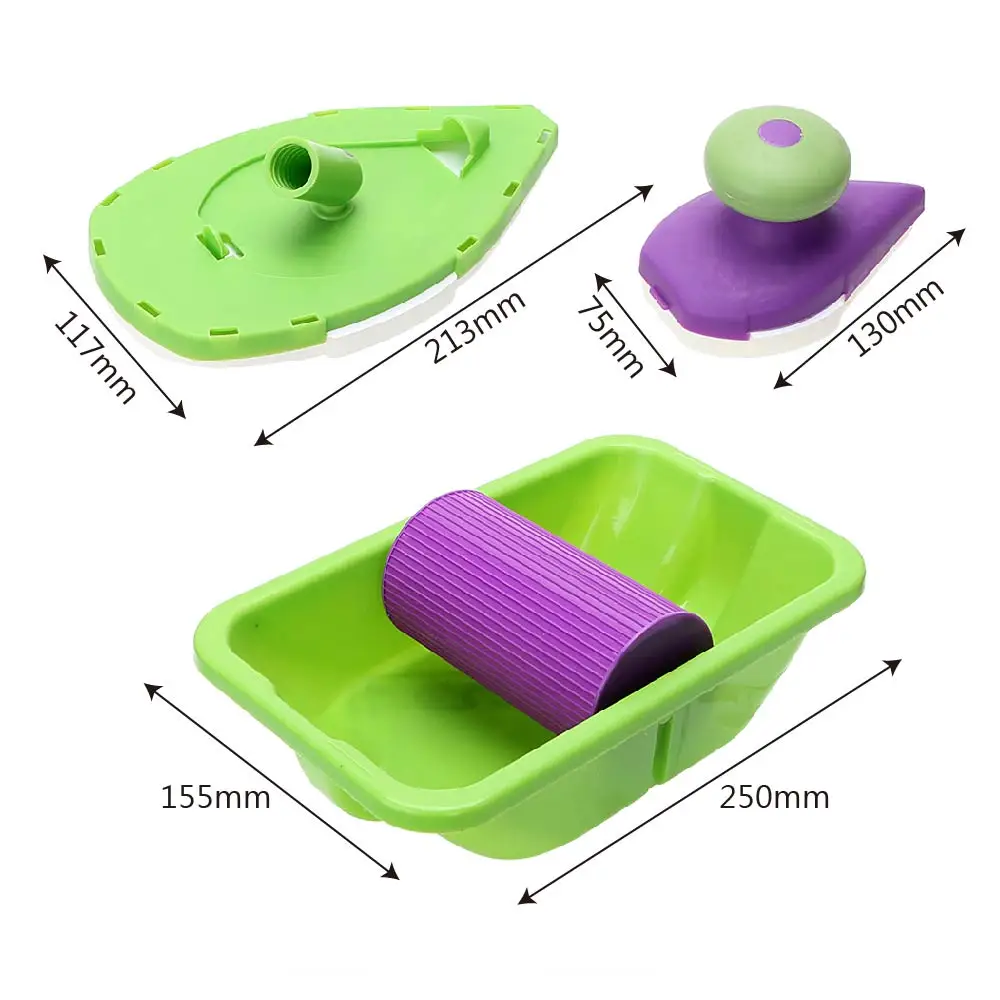 DIYWORK Sponge Point And Paint Roller And Tray Set Hand Tool Set Household Painting Brush Multi-function Decorative Tool
DIYWORK Sponge Point And Paint Roller And Tray Set Hand Tool Set Household Painting Brush Multi-function Decorative Tool