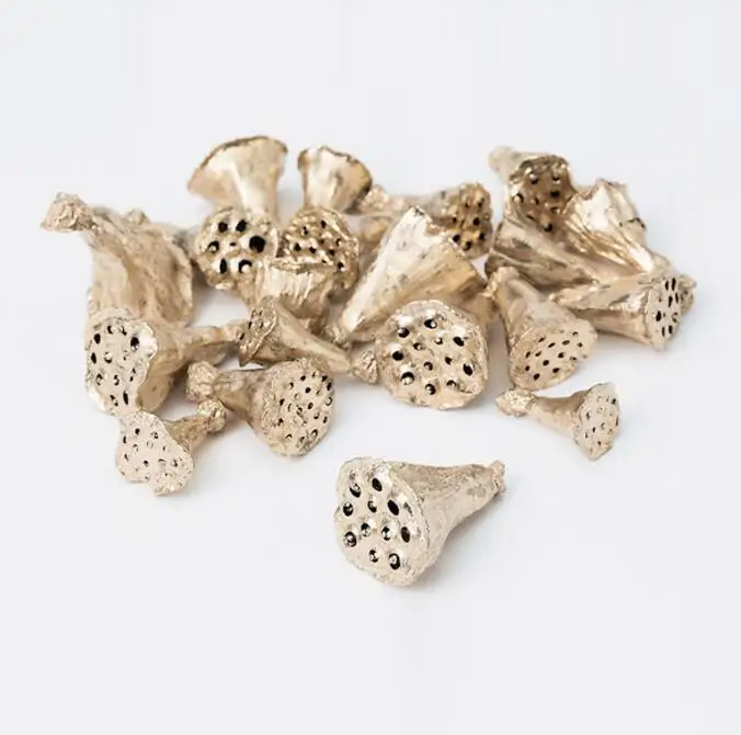 20pcs 3-4cm Gold Mini Lotus Seedpod For Christmas Xmas Wedding Party Holiday Flower Making Decoration
20pcs 3-4cm Gold Mini Lotus Seedpod For Christmas Xmas Wedding Party Holiday Flower Making Decoration