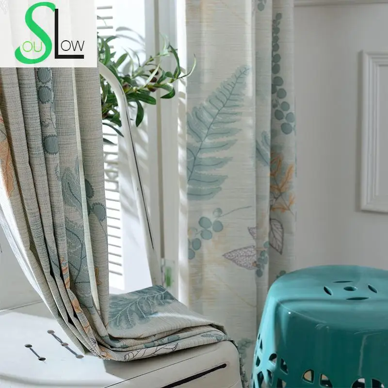 Slow Soul Blue French Printed Pastoral Floral Modern Minimalist Printing Jacquard Curtain Baicao Curtains For Living Room Tulle
Slow Soul Blue French Printed Pastoral Floral Modern Minimalist Printing Jacquard Curtain Baicao Curtains For Living Room Tulle