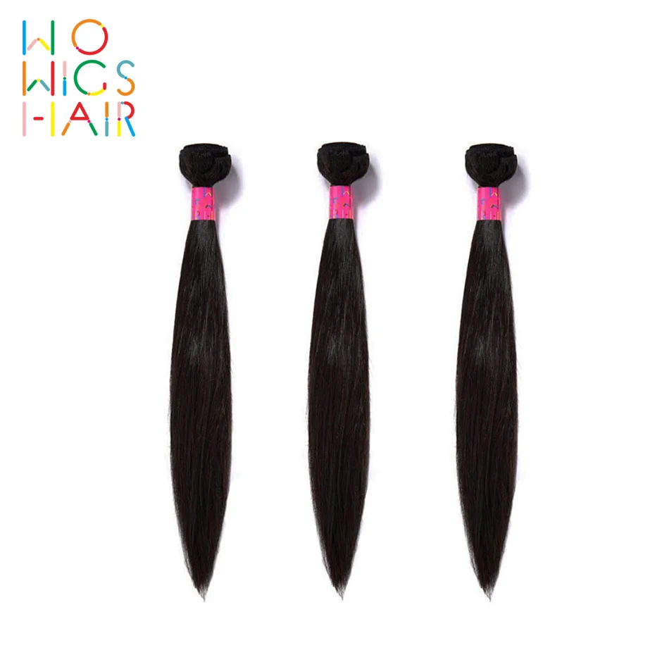 WoWigs Hair Brazilian Straight 100% Human Hair Weaving 3 PCS Free Shipping Remy Hair Natural Color
WoWigs Hair Brazilian Straight 100% Human Hair Weaving 3 PCS Free Shipping Remy Hair Natural Color