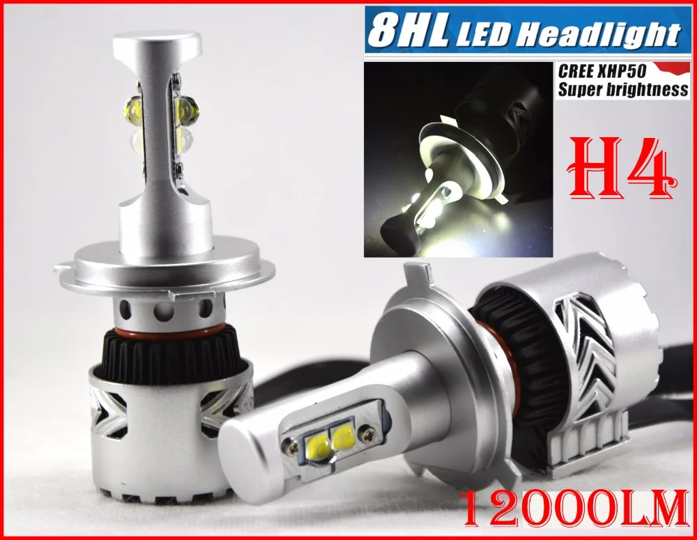 1 Set H4 HB2 9003 80W 12000LM G8 LED Headlight Power Kit XHP50 Chip Turbo Fan Pure White 6500K Driving Fog Car Lamps Bul 12/24V
1 Set H4 HB2 9003 80W 12000LM G8 LED Headlight Power Kit XHP50 Chip Turbo Fan Pure White 6500K Driving Fog Car Lamps Bul 12/24V