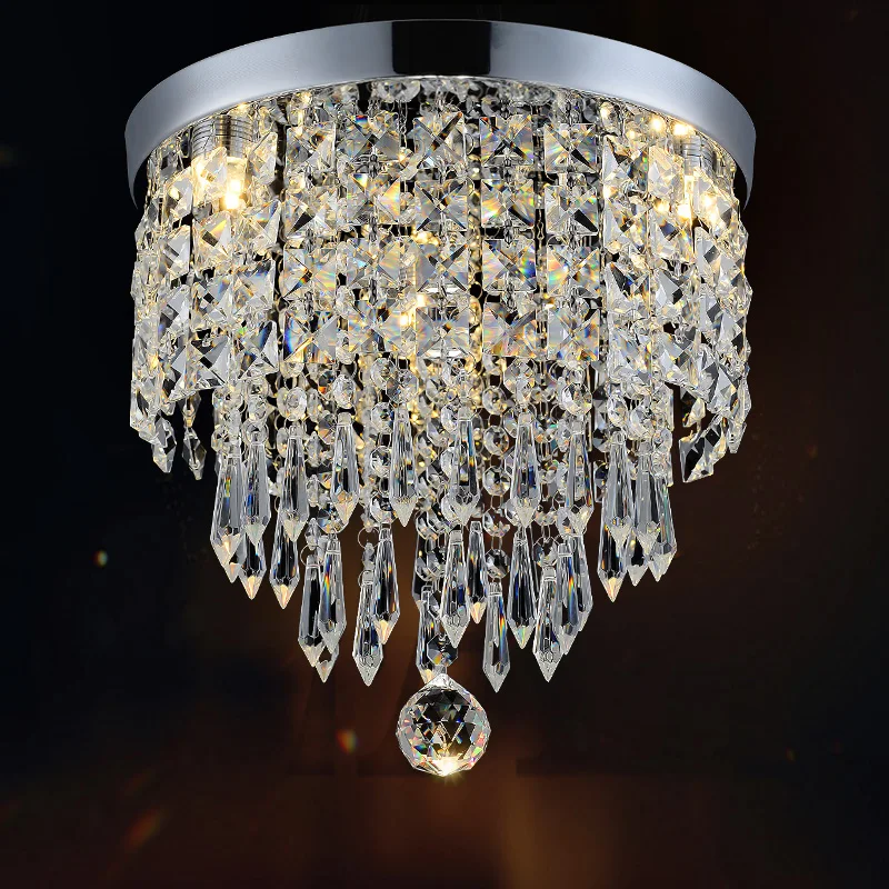 New Hot Sell Contemporary Luxury Crystal LED Ceiling Light Fixture Lamp Hallway Lighting For Kitchen Foyer CL123
New Hot Sell Contemporary Luxury Crystal LED Ceiling Light Fixture Lamp Hallway Lighting For Kitchen Foyer CL123