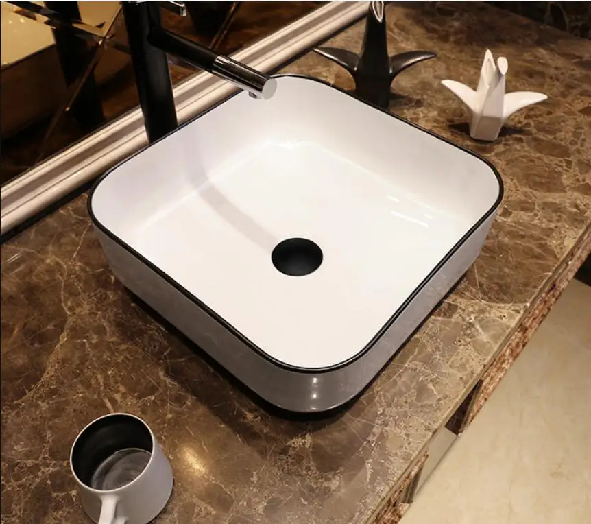Bathroom Porcelain Vanity North Europe Style Vessel Sink Ceramic Ancient Counter top Washbasin XR79-188
Bathroom Porcelain Vanity North Europe Style Vessel Sink Ceramic Ancient Counter top Washbasin XR79-188