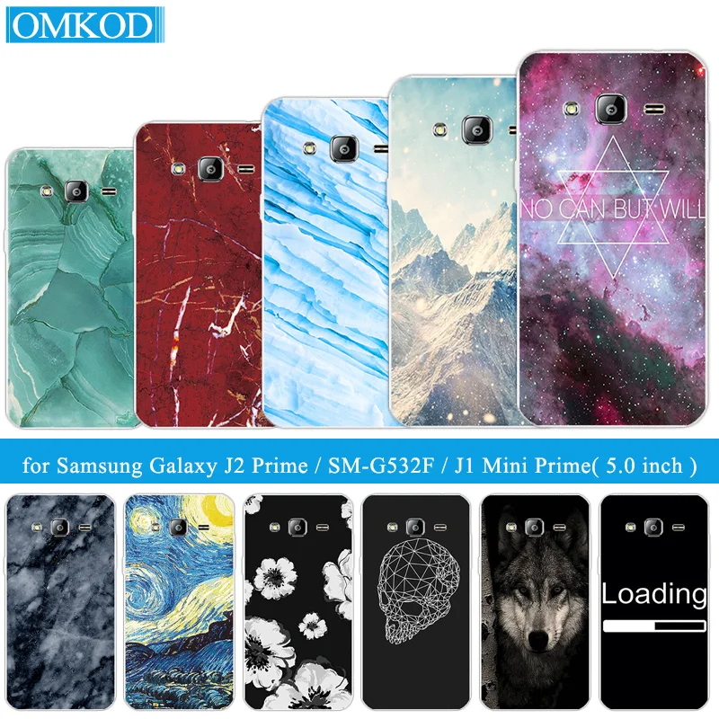 Для Samsung Galaxy J2 Prime Capa мягкий силиконовый мраморный чехол для G532F G532|marble case|case for