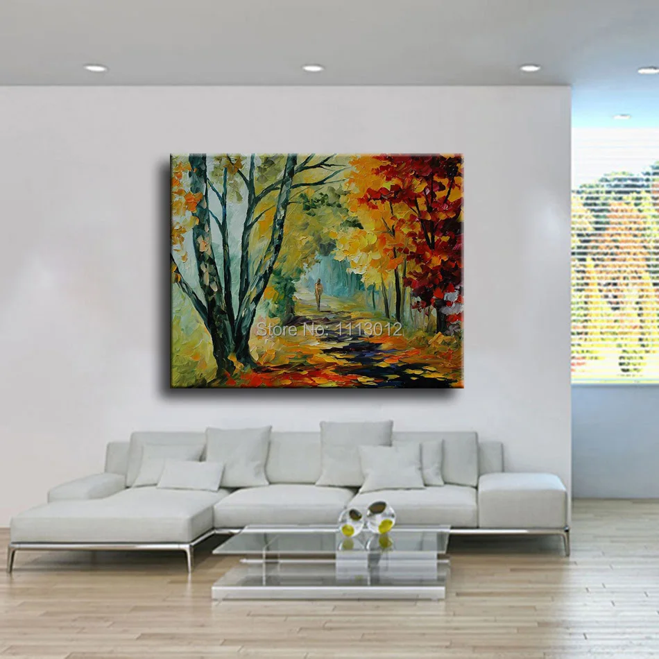 Modern Home Wall Decoratian Knife Abstract Fall Tree Oil Painting Landscape Art Pictures Set On Canvas Handmade For Living Room
Modern Home Wall Decoratian Knife Abstract Fall Tree Oil Painting Landscape Art Pictures Set On Canvas Handmade For Living Room