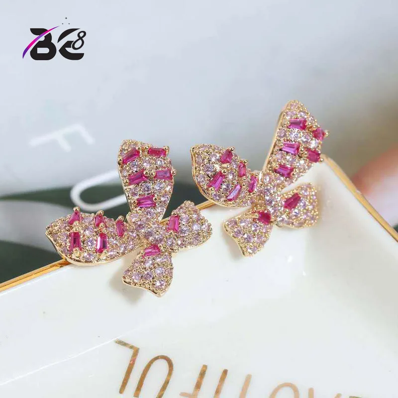 Be 8 New Arrival Fashion Luxury CZ Statement Earring Butterfly Design Stud Earrings for Women boucle d'oreille femme E689
Be 8 New Arrival Fashion Luxury CZ Statement Earring Butterfly Design Stud Earrings for Women boucle d'oreille femme E689