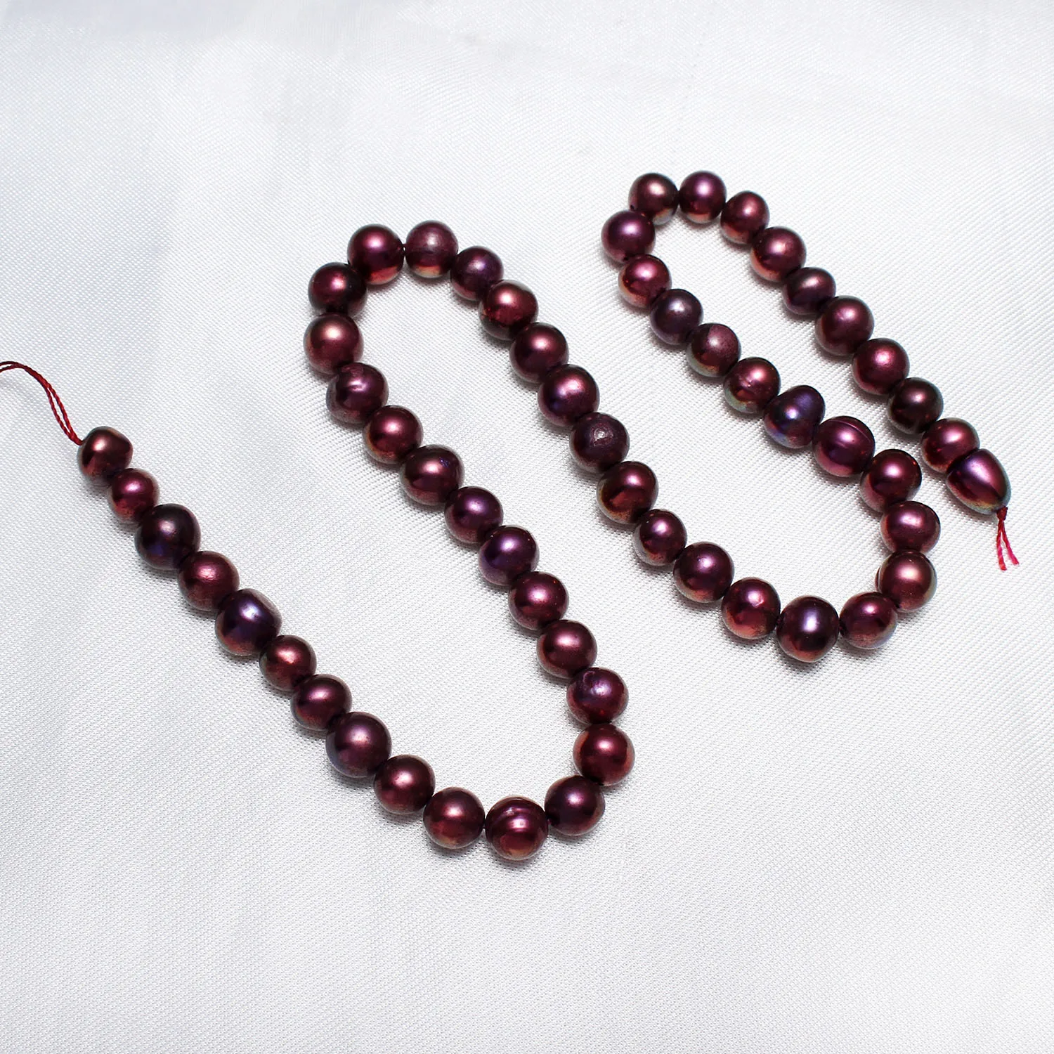 New Arrival Cultured Freshwater Pearl Beads Purplish Red 7-8mm Potato Pearl Beads Approx 0.8mm Sold Per Approx 14.5 Inch Strand
New Arrival Cultured Freshwater Pearl Beads Purplish Red 7-8mm Potato Pearl Beads Approx 0.8mm Sold Per Approx 14.5 Inch Strand