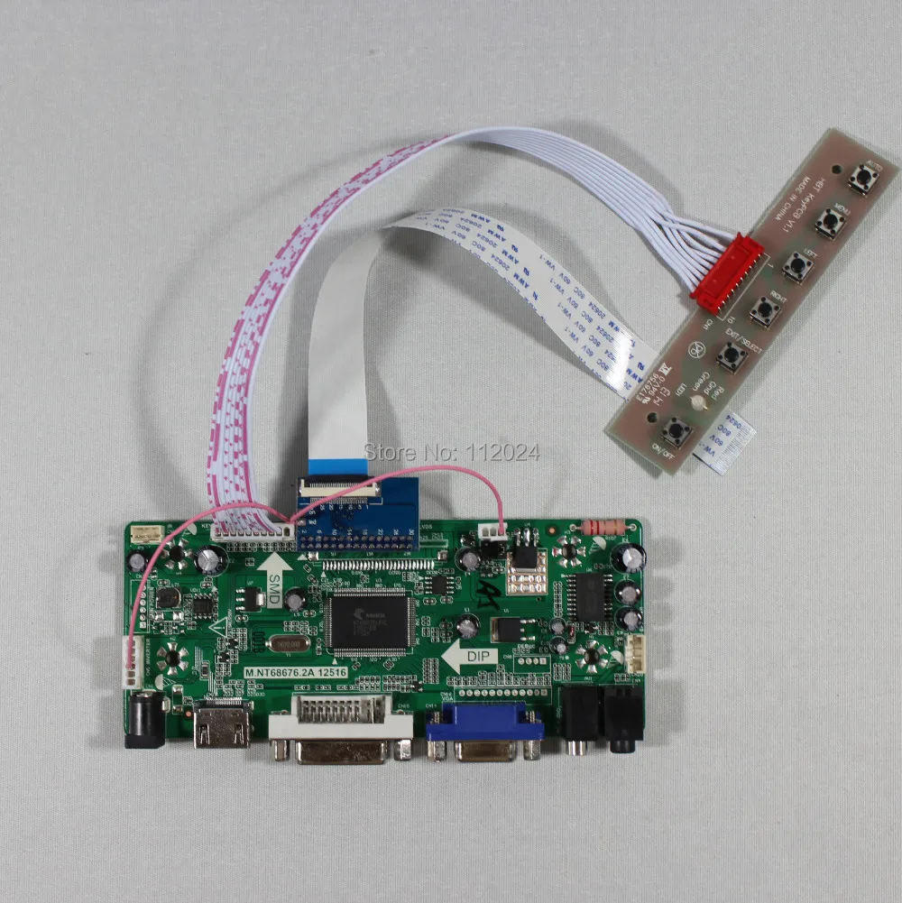 Плата ЖК-контроллера аудиосигнала HD MI VGA DVI M.NT68676 для ЖК-панели 7 дюймов HSD070PWW1 1280x800
Плата ЖК-контроллера аудиосигнала HD MI VGA DVI M.NT68676 для ЖК-панели 7 дюймов HSD070PWW1 1280x800