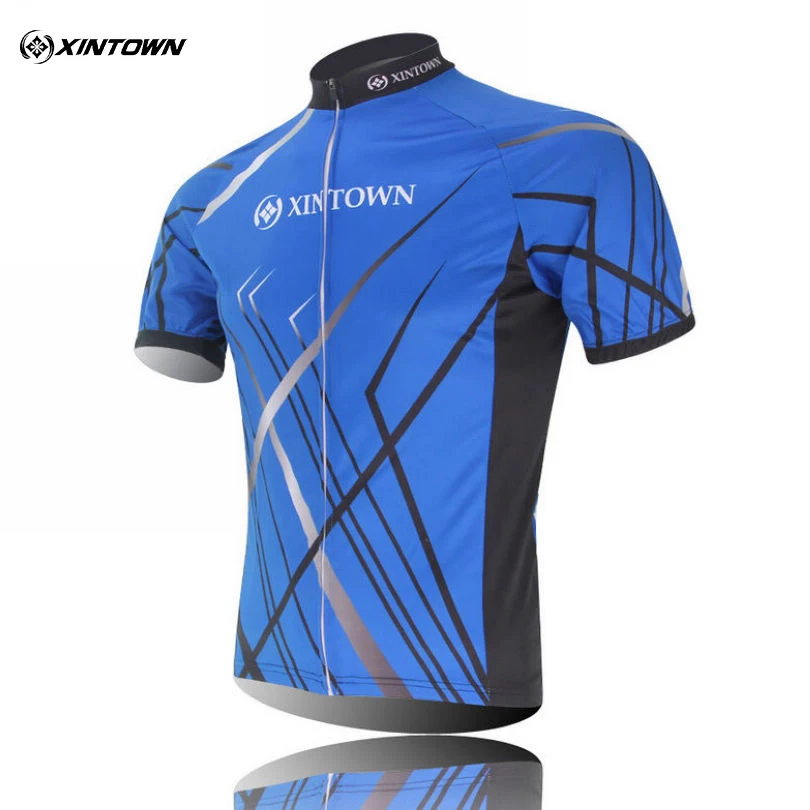 XINTOWN Men Sports Blue Cycling Jersey Bike Breathable T-shirt Clothing Bicycle Wear Size S-4XL
XINTOWN Men Sports Blue Cycling Jersey Bike Breathable T-shirt Clothing Bicycle Wear Size S-4XL