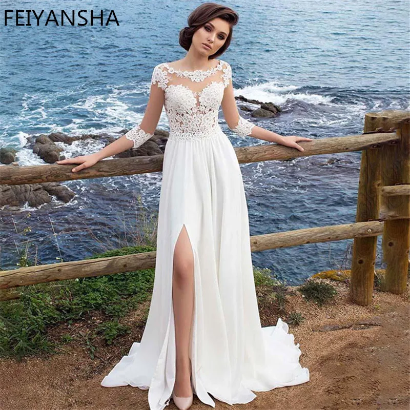 Mermaid Wedding dress 2019 Chiffon and Satin and Lace Long sleeve Wedding Dress with Belts vestido de noiva
Mermaid Wedding dress 2019 Chiffon and Satin and Lace Long sleeve Wedding Dress with Belts vestido de noiva