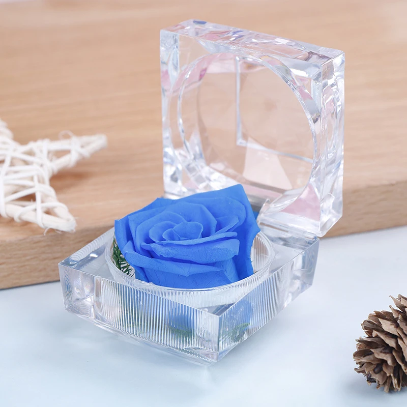 Fashion Valentines Engagement Box Jewellery Packing Box Immortal Preserved Fresh Flower Rose Ring Box Wedding Creative Gift Box
Fashion Valentines Engagement Box Jewellery Packing Box Immortal Preserved Fresh Flower Rose Ring Box Wedding Creative Gift Box