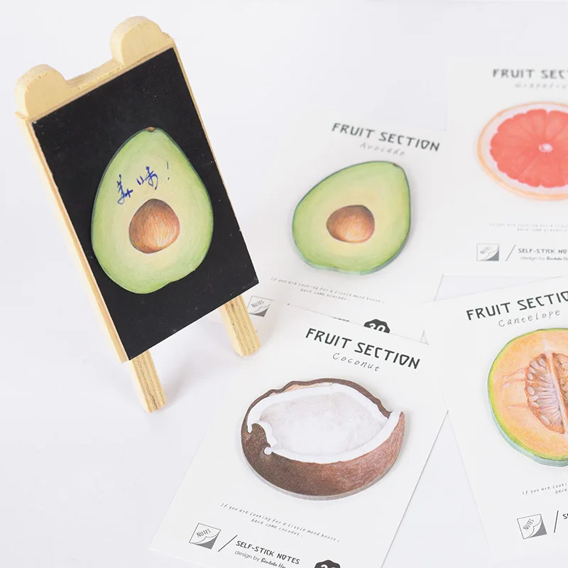 4 pcs/Lot Fruit section self-stick notes 30 sheet memo pad Stationery Coconut Grapefruit Office accessories School supplies 6418
4 pcs/Lot Fruit section self-stick notes 30 sheet memo pad Stationery Coconut Grapefruit Office accessories School supplies 6418
